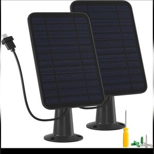 3Pcs Micro-USB Solar Panel for Blink Outdoor/Outdoor(3rd Gen)/XT XT2 Camera USA